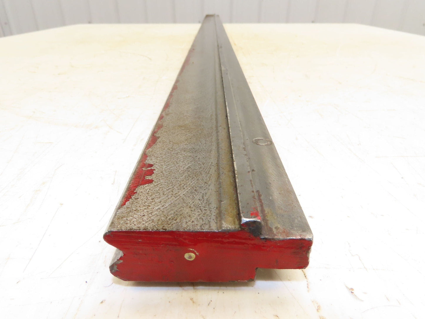 Press Brake Die 60-1/4" Long 90° V 7/16" W 3/16" D 1-3/4" H 1/2" Tang