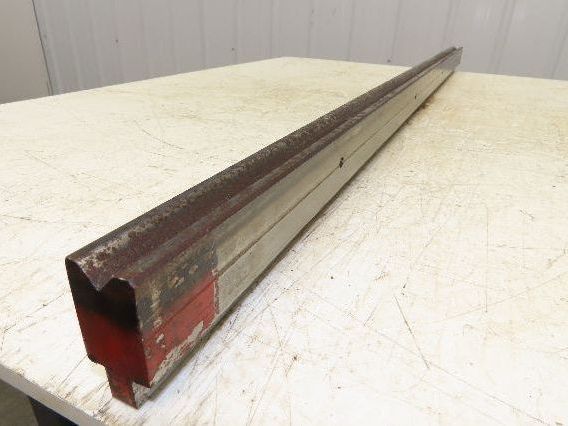 Press Brake Die 49-1/16" Long 90° V 5/8" W 5/16" D 1-3/4" H 1/2" Tang