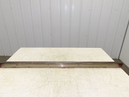 Press Brake Die 49-1/16" Long 90° V 5/8" W 5/16" D 1-3/4" H 1/2" Tang
