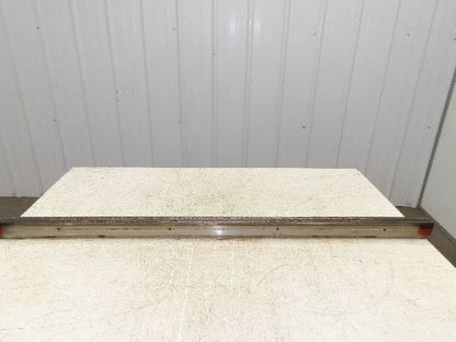 Press Brake Die 49-1/16" Long 90° V 5/8" W 5/16" D 1-3/4" H 1/2" Tang