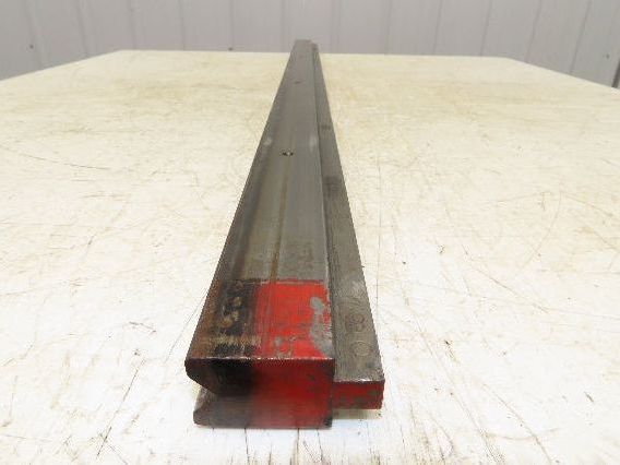 Press Brake Die 49-1/16" Long 90° V 5/8" W 5/16" D 1-3/4" H 1/2" Tang