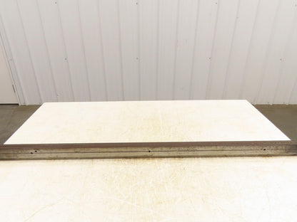 Press Brake Die 46-1/16" Long 90° V 3/8" W 5/32" D 1-3/4" H 1/2" Tang