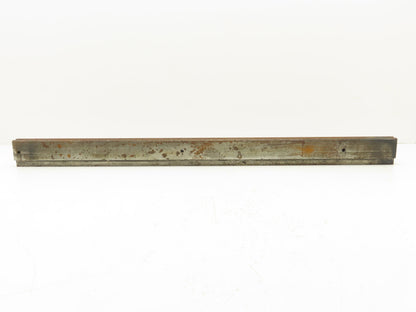Press Brake Die 33-3/16" Long 90° V 3/8" W 3/16" D 1-3/4" H 1/2" Tang