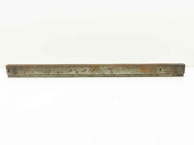 Press Brake Die 33-3/16" Long 90° V 3/8" W 3/16" D 1-3/4" H 1/2" Tang