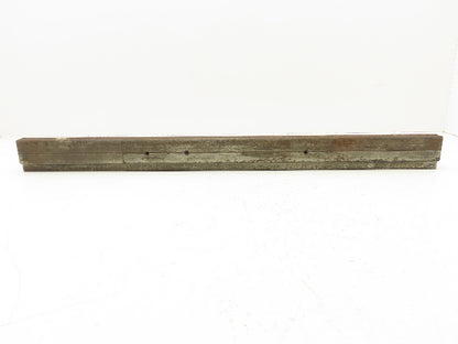 Press Brake Die 29-1/2" Long 90° V 1/4" W 1/8" D 1-3/4" H 1/2" Tang