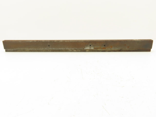 Press Brake Die 29-1/2" Long 90° V 1/4" W 1/8" D 1-3/4" H 1/2" Tang