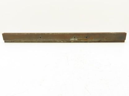 Press Brake Die 29-1/2" Long 90° V 1/4" W 1/8" D 1-3/4" H 1/2" Tang