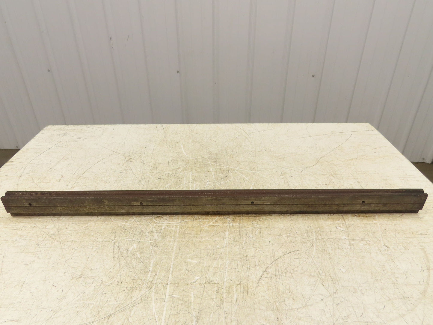 Press Brake Die 38" Long 90° V 3/8" W 3/16" D 1-3/4" H 1/2" Tang