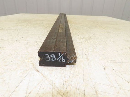 Press Brake Die 38" Long 90° V 3/8" W 3/16" D 1-3/4" H 1/2" Tang