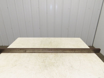 Press Brake Die 53" Long 90° V 5/16" W 3/16" D 1-3/4" H 1/2" Tang