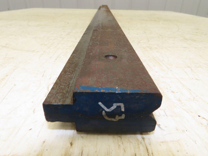 Press Brake Die 53" Long 90° V 5/16" W 3/16" D 1-3/4" H 1/2" Tang