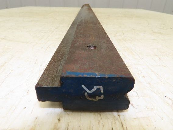 Press Brake Die 53" Long 90° V 5/16" W 3/16" D 1-3/4" H 1/2" Tang