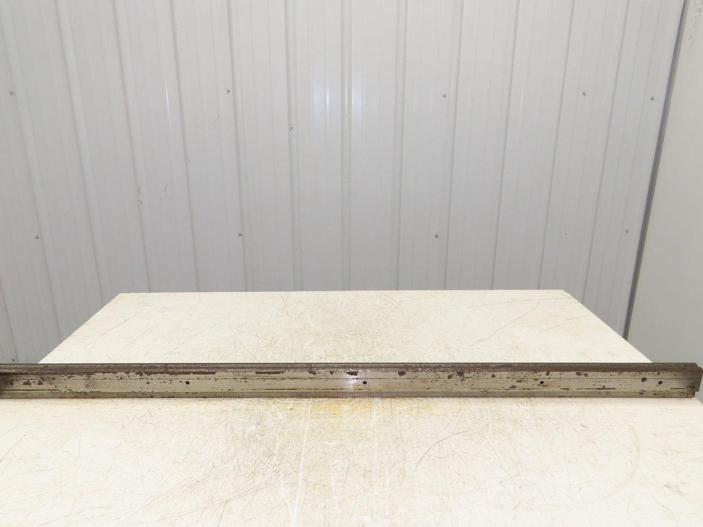 Press Brake Die 48-7/8" Long 90° V 5/16" W 1/8" D 1-3/4" H 1/2" Tang