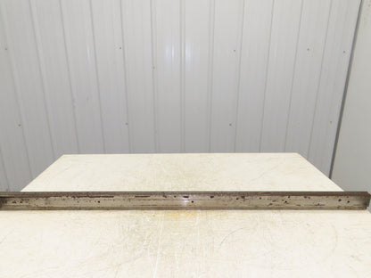 Press Brake Die 48-7/8" Long 90° V 5/16" W 1/8" D 1-3/4" H 1/2" Tang