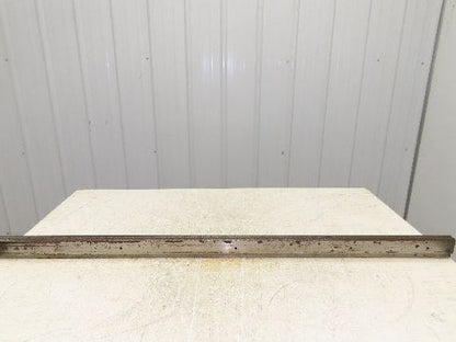 Press Brake Die 48-7/8" Long 90° V 5/16" W 1/8" D 1-3/4" H 1/2" Tang
