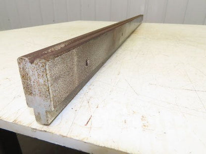 Press Brake Die 48-3/16" Long 90° V 1/4" W 5/32" D 1-3/4" H 1/2" Tang