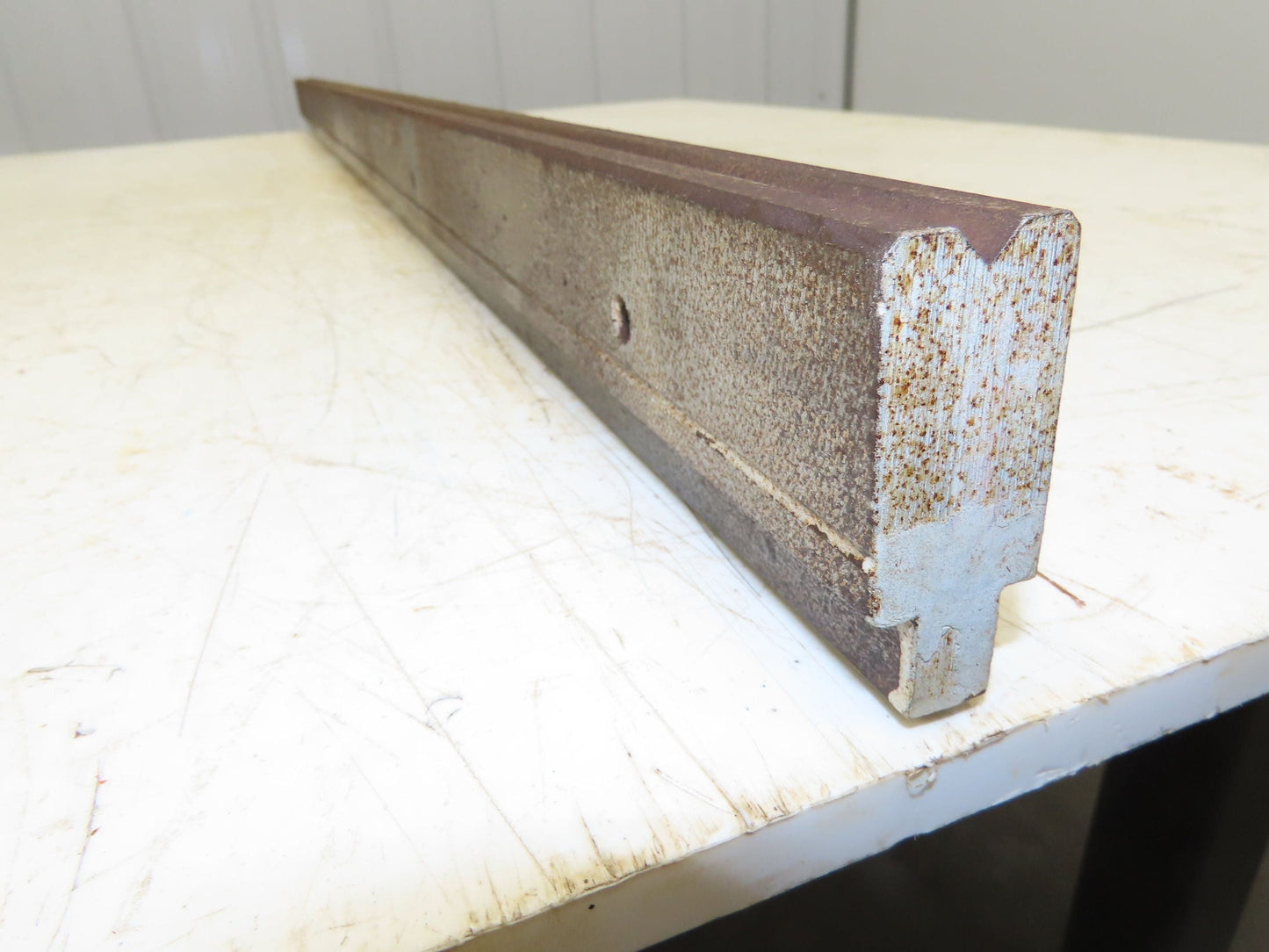 Press Brake Die 48-3/16" Long 90° V 1/4" W 5/32" D 1-3/4" H 1/2" Tang