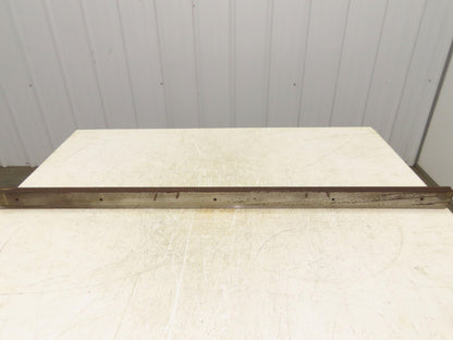 Press Brake Die 48-3/16" Long 90° V 1/4" W 5/32" D 1-3/4" H 1/2" Tang
