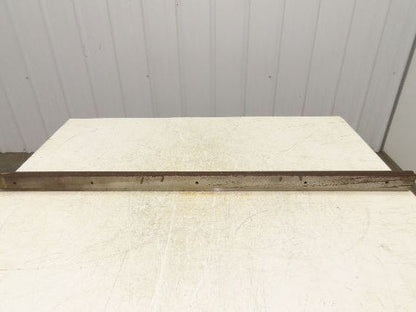 Press Brake Die 48-3/16" Long 90° V 1/4" W 5/32" D 1-3/4" H 1/2" Tang