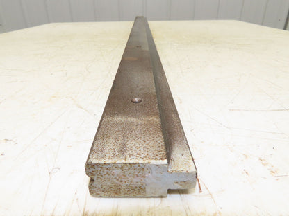Press Brake Die 48-3/16" Long 90° V 1/4" W 5/32" D 1-3/4" H 1/2" Tang