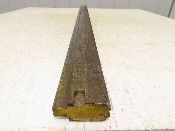 Press Brake Die 47-7/8" Long 90° V 3/16" W 1/8" D 1-3/4" H 1/2" Tang
