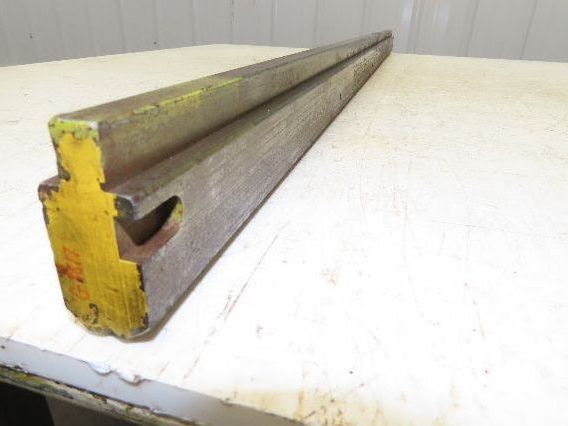 Press Brake Die 47-7/8" Long 90° V 3/16" W 1/8" D 1-3/4" H 1/2" Tang