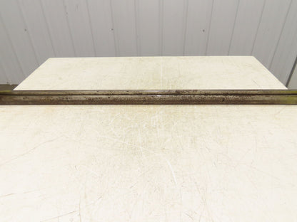 Press Brake Die 47-7/8" Long 90° V 3/16" W 1/8" D 1-3/4" H 1/2" Tang