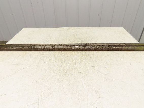 Press Brake Die 47-7/8" Long 90° V 3/16" W 1/8" D 1-3/4" H 1/2" Tang