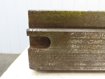 Press Brake Die 47-7/8" Long 90° V 3/16" W 1/8" D 1-3/4" H 1/2" Tang