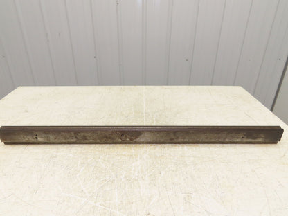 Press Brake Die 35-1/2" Long 90° V 5/16" W 3/16" D 1-3/4" H 1/2" Tang