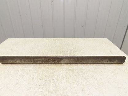 Press Brake Die 35-1/2" Long 90° V 5/16" W 3/16" D 1-3/4" H 1/2" Tang