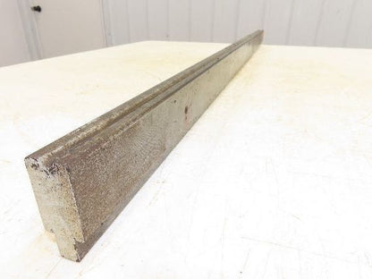 Press Brake Die 44-1/16" Long 90° V 5/16" W 1/8" D 1-3/4" H 1/2" Tang