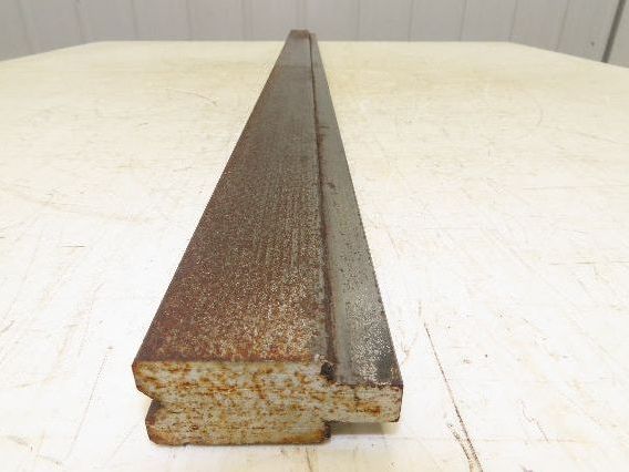 Press Brake Die 45-1/8" Long 90° V 3/8" W 3/16" D 1-3/4" H 1/2" Tang
