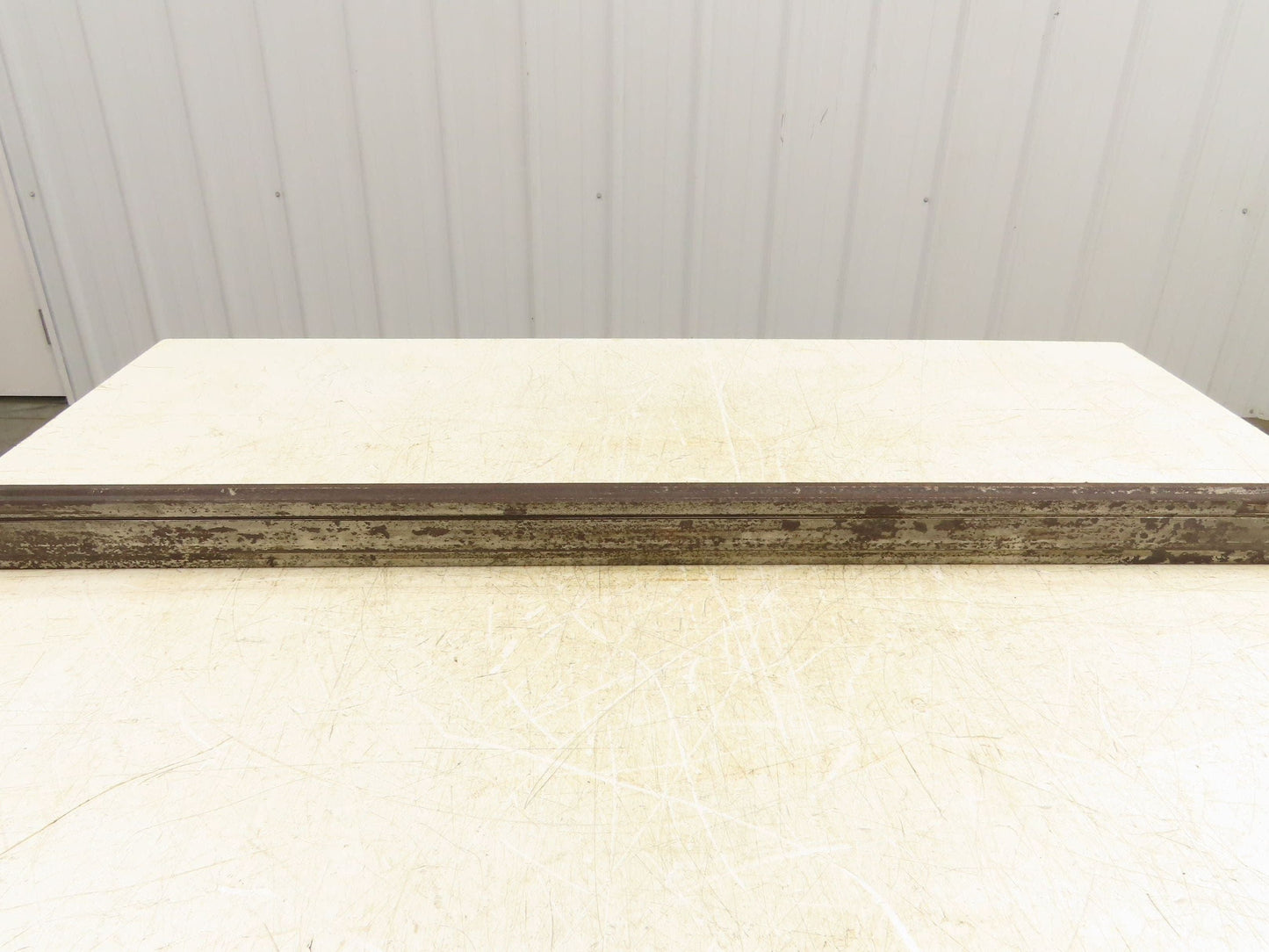 Press Brake Die 38-5/8" Long 90° V 3/8" W 3/16" D 1-3/4" H 1/2" Tang
