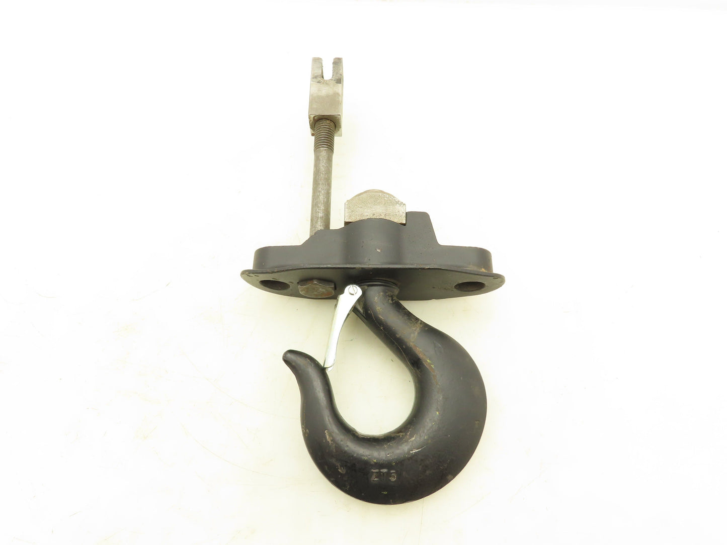 CM Lodestar 2 Ton Hoist Upper Rigid Hook Suspension Latch Hook Black 627-710