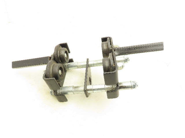 CM CBTP 1/2 Ton Manual Plain Push Trolley 2"-8.7" Flange