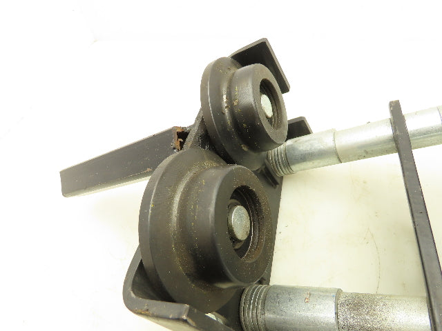 CM CBTP 1/2 Ton Manual Plain Push Trolley 2"-8.7" Flange