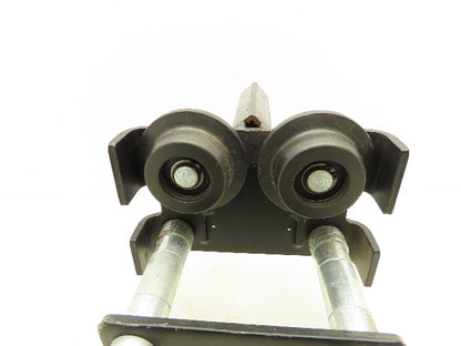 CM CBTP 1/2 Ton Manual Plain Push Trolley 2"-8.7" Flange