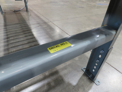 Hytrol 24"x 10' Accumulation Roller Conveyor 21"BF O-Ring Line Shaft Drive 64FPM