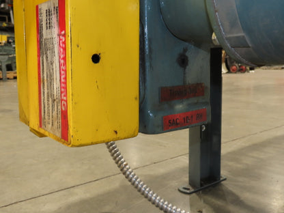 Hytrol 24"x 10' Accumulation Roller Conveyor 21"BF O-Ring Line Shaft Drive 64FPM