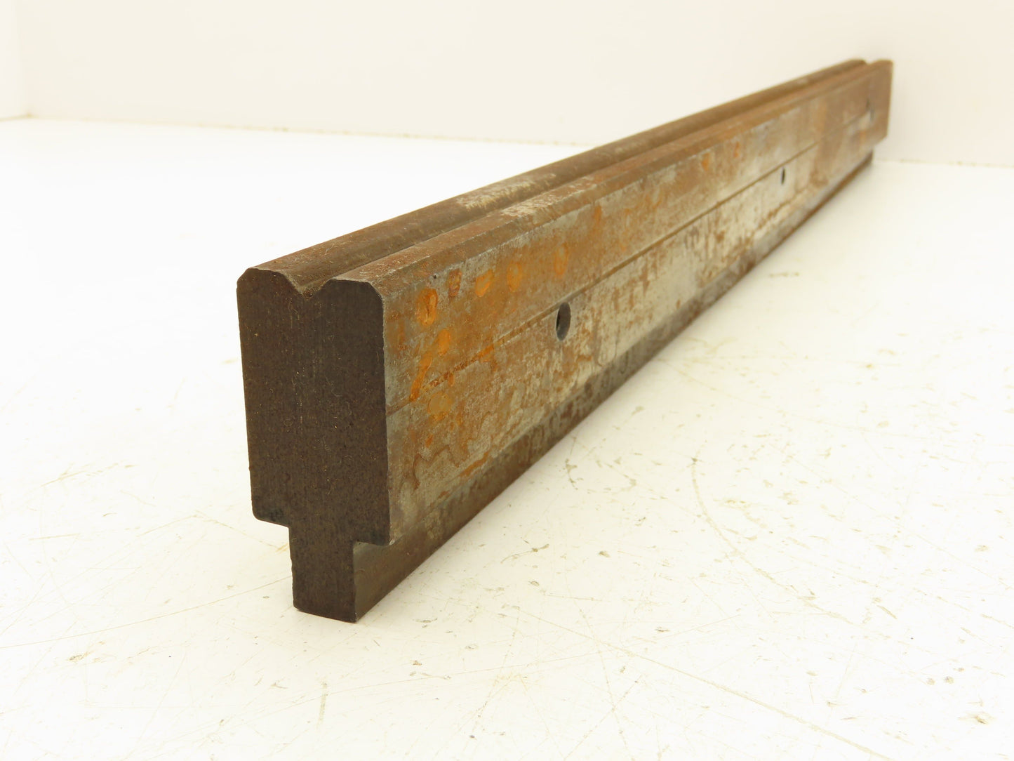 Press Brake Die 23-9/16" Long 90° V 1/4" W 1/8" D 1-3/4" H 1/2" Tang