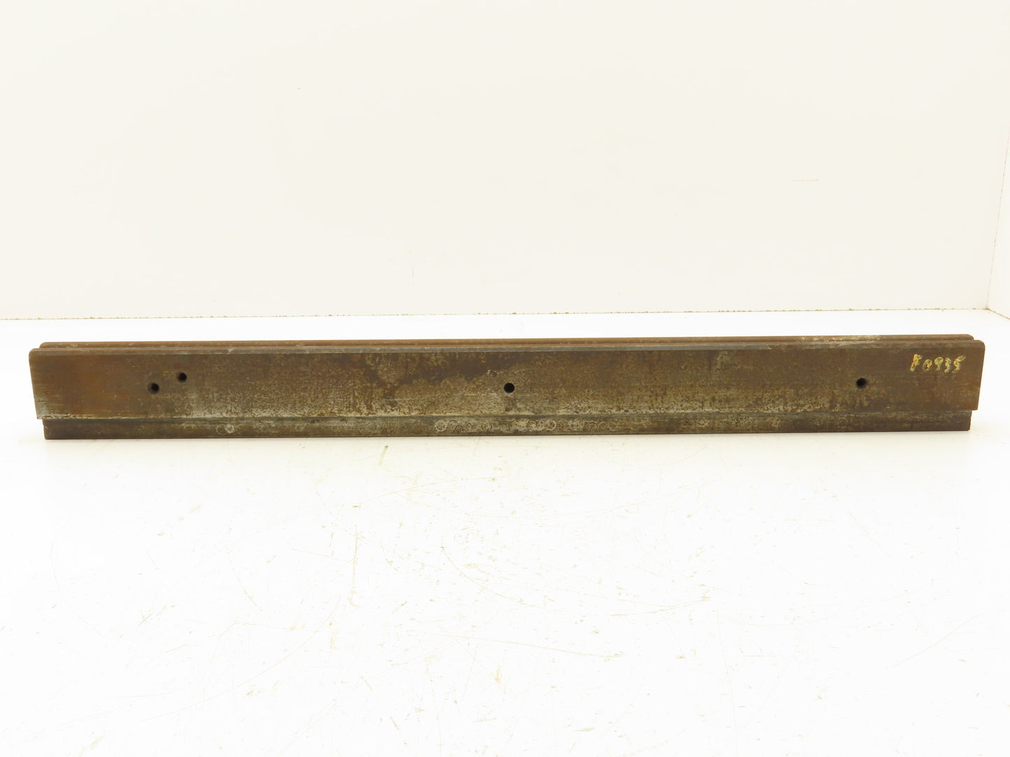 Press Brake Die 23-9/16" Long 90° V 1/4" W 1/8" D 1-3/4" H 1/2" Tang