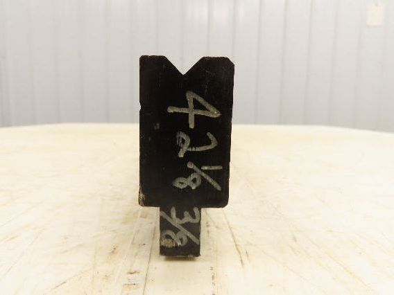 Press Brake Die 42-1/8" Long 90° V 3/8" W 3/16" D 1-3/4" H 1/2" Tang