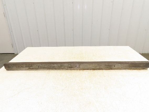 Press Brake Die 42-1/8" Long 90° V 3/8" W 3/16" D 1-3/4" H 1/2" Tang