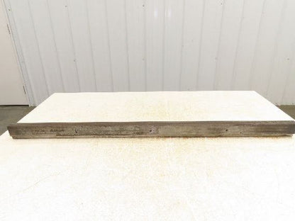 Press Brake Die 42-1/8" Long 90° V 3/8" W 3/16" D 1-3/4" H 1/2" Tang