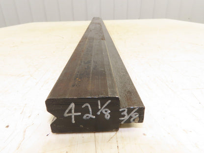 Press Brake Die 42-1/8" Long 90° V 3/8" W 3/16" D 1-3/4" H 1/2" Tang