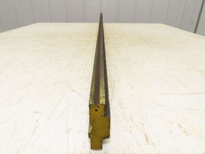 Press Brake Die 73" Long 90° V 7/32" W 1/8" D 1-3/4" H 1/2" Tang