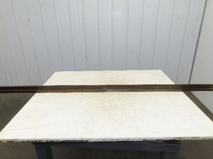 Press Brake Die 73" Long 90° V 7/32" W 1/8" D 1-3/4" H 1/2" Tang