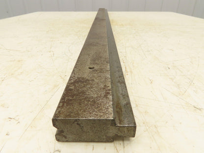 Press Brake Die 45" Long 90° V 5/16" W 3/16" D 1-3/4" H 1/2" Tang