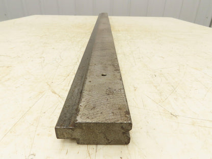 Press Brake Die 45" Long 90° V 5/16" W 3/16" D 1-3/4" H 1/2" Tang